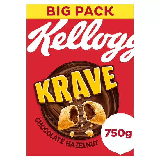 Kellogg's KRAVE chocolate hazelnut 750 g