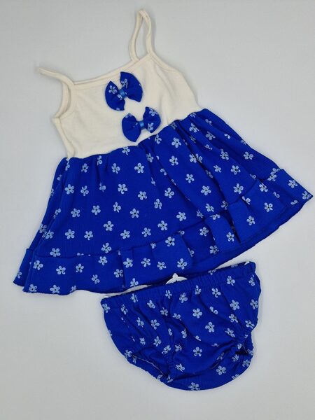 Komplekts ar kleitu un īsajām šortbiksītēm (K0035)