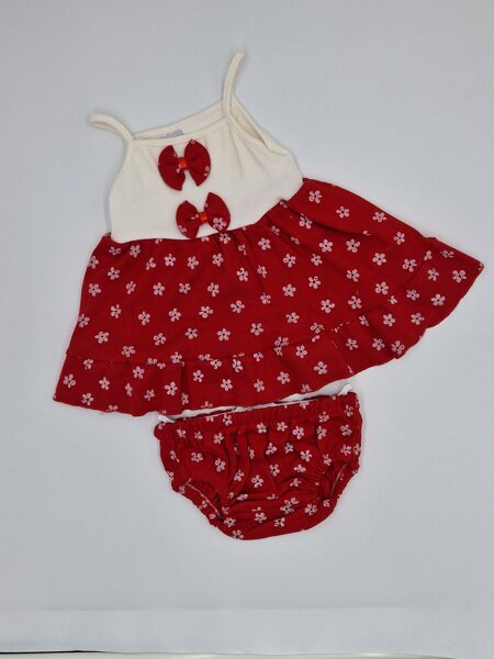 Komplekts ar kleitu un īsajām šortbiksītēm (K0036)