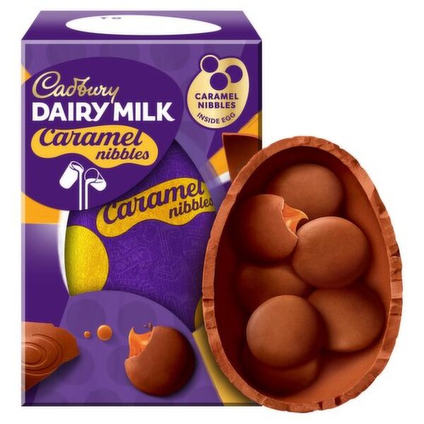 Caramel nibbles egg