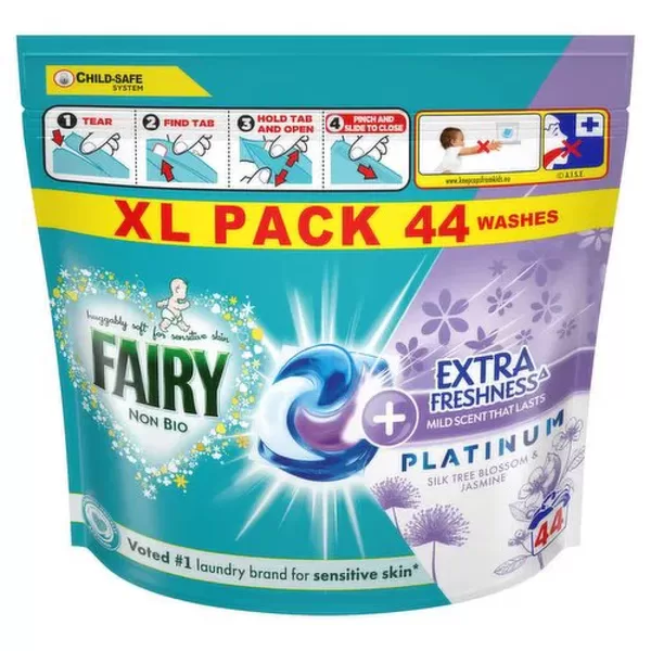 Fairy PLATINUM Extra Freshness kaspulas (44)