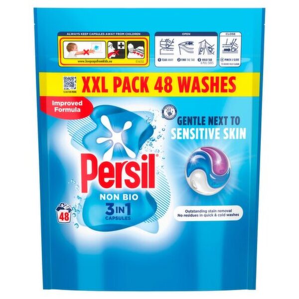 Persil non Bio 3in1 kapsulas bērnu drēbēm (48)